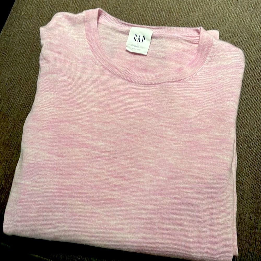 Gap crewneck light lavender merino wool sweater